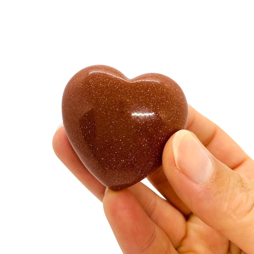 Goldstone Heart