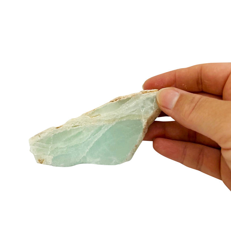 Green Aragonite Slab