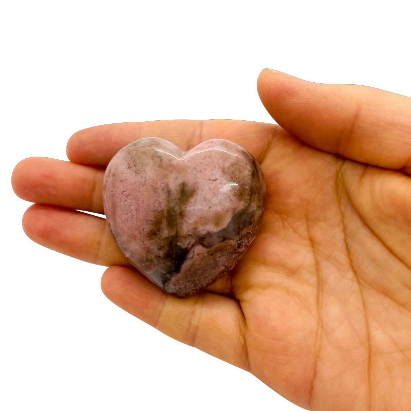Rhodonite Heart