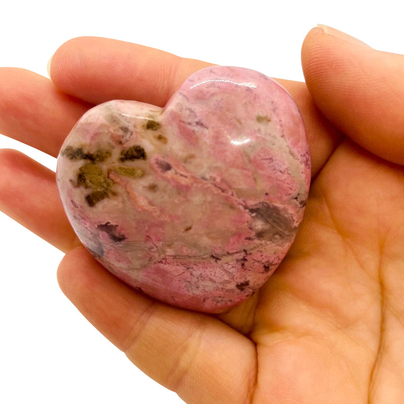 Rhodonite Heart